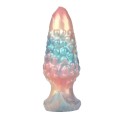 Power Monsters Ebon Leviathan – 18 cm Rippled Monster Silicone Dildo