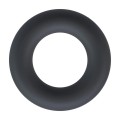 Liquid Silicone Cockring - L - Black