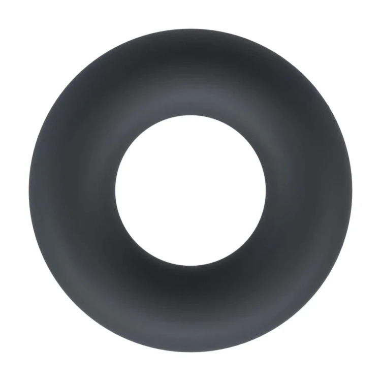 Liquid Silicone Cockring - M - Black