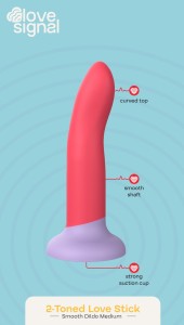 2-Toned Love Stick Medium