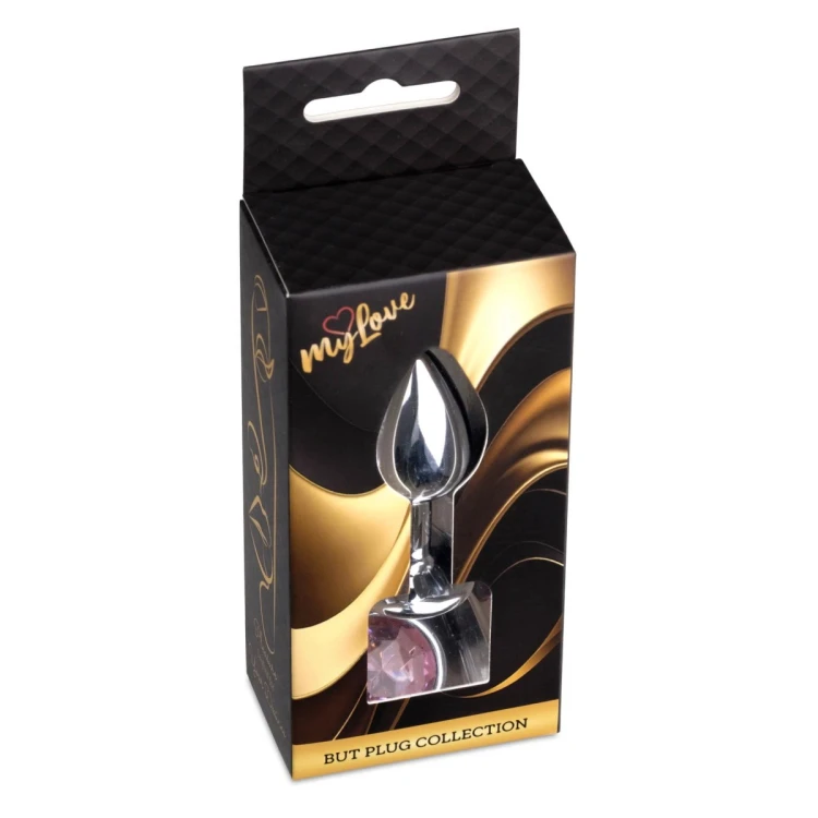 MyLove Toys - Jewellery Silver PLUG- Rose