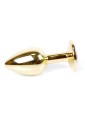 MyLove Toys - Jewellery Gold PLUG- Dark Blue