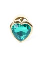 MyLove Toys - Jewellery Gold  Heart PLUG- Green