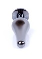 MyLove Toys - Jewellery Dark Silver BUTT PLUG- Black