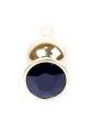 MyLove Toys - Jewellery Gold BUTT PLUG- Black