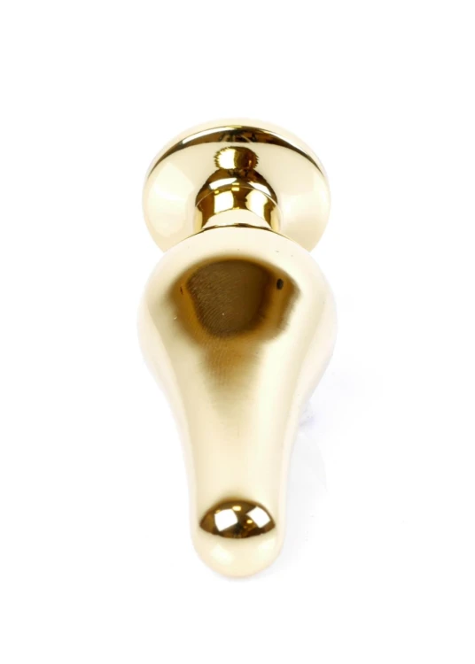 MyLove Toys - Jewellery Gold BUTT PLUG- Clear