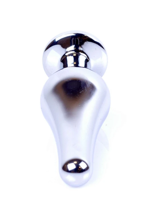 MyLove Toys - Jewellery Silver BUTT PLUG- Black