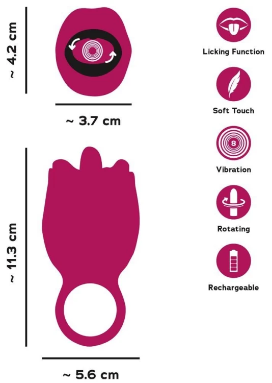 Oral Fun Tongue Vibrator