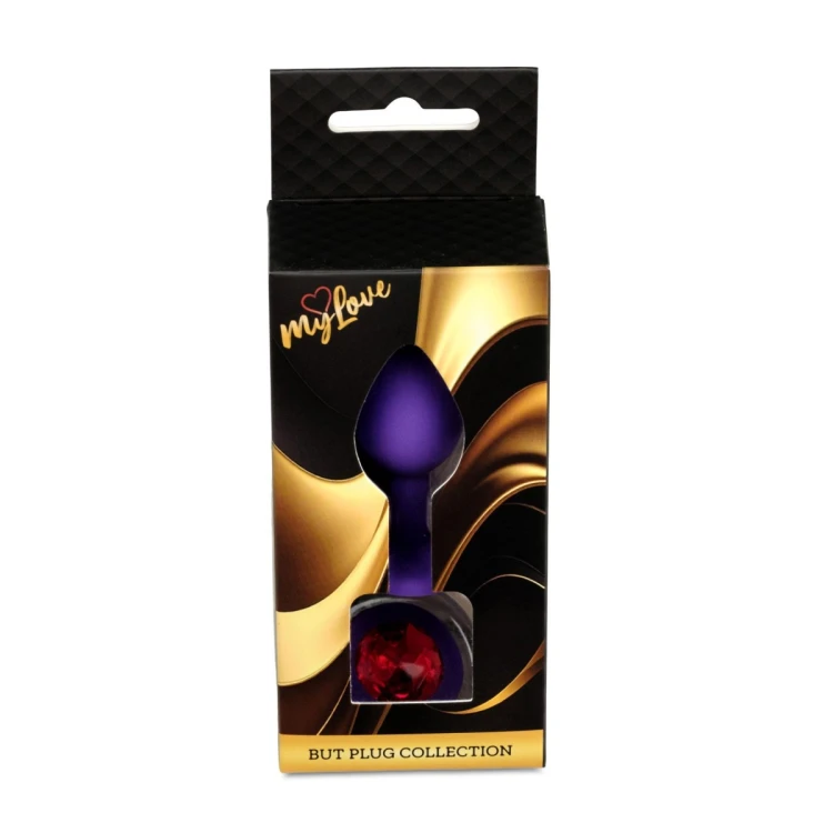 MyLove Toys - Jewellery Purple Silicone PLUG Small