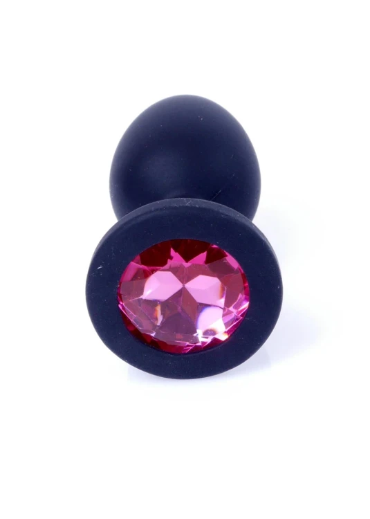 MyLove Toys - Jewellery Black Silicone PLUG Small