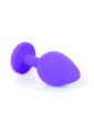 MyLove Toys - Jewellery Purple Silicone PLUG Medium