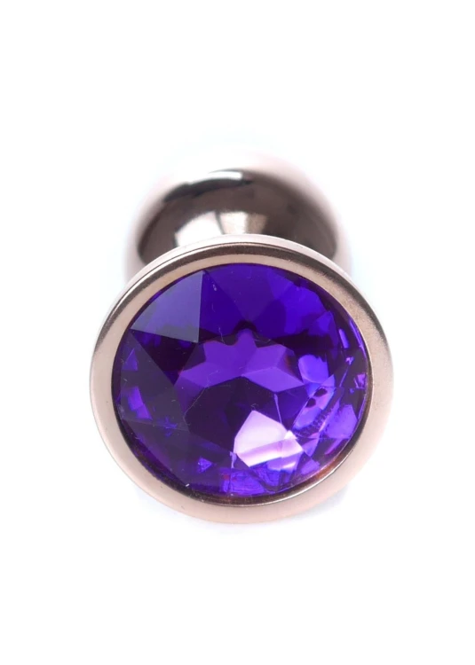 MyLove Toys - Jewellery Red Gold PLUG- Purple