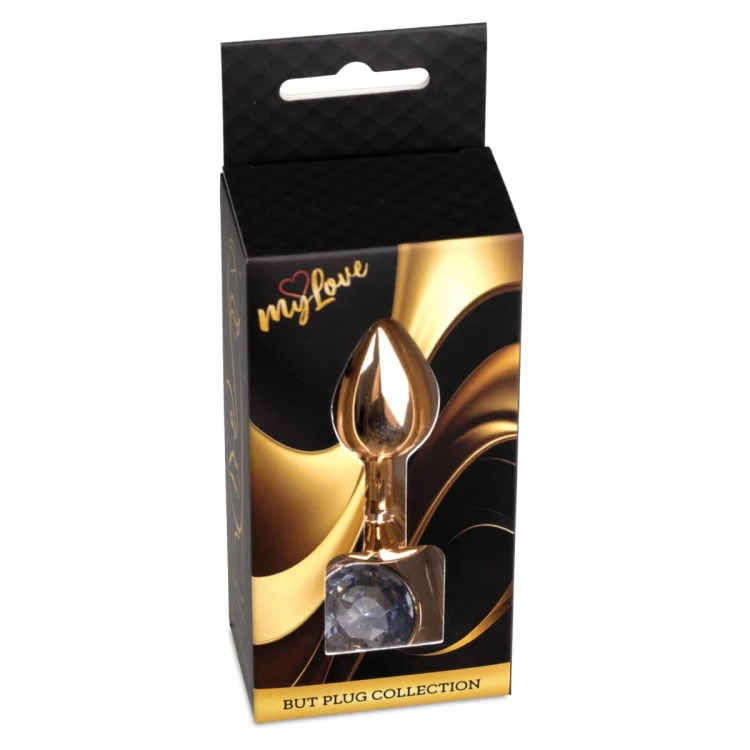 MyLove Toys - Jewellery Red Gold PLUG- Clear