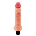 Soft vibrator with testicles 21 cm – The Real Deal