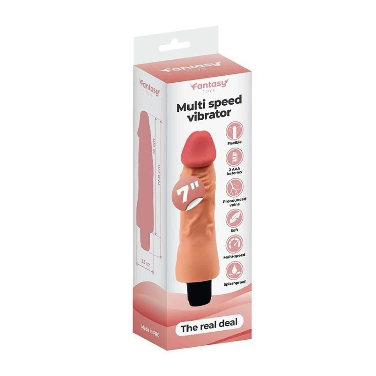 Soft Vibrator 17.8 cm – The Real Deal