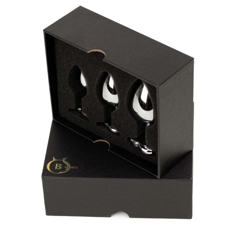 Jewellery - Silver Heart PLUG - SET