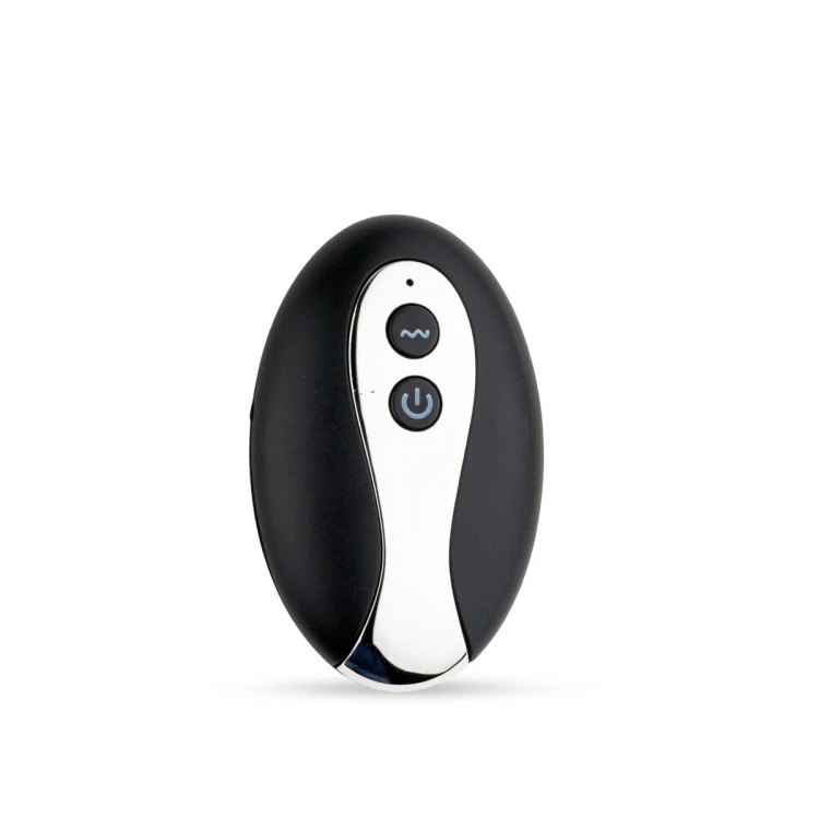 Metal Butt Plug S Vibrator USB - Remote Control