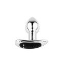 Metal Butt Plug S Vibrator USB - Remote Control
