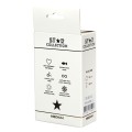 Star Collection - Silver Metal Anal Plug M - Pink Stone