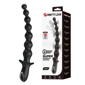 Pretty Love Dedron 10" Vibrating Anal Beads