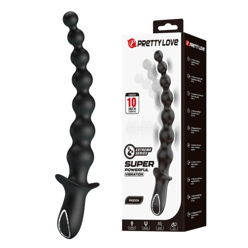 Pretty Love Dedron 10" Vibrating Anal Beads