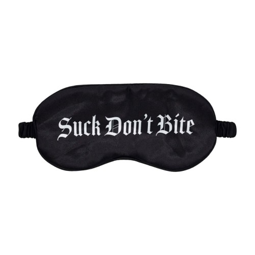 Suck Don't Bite - Printed Satin