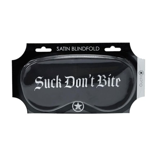 Suck Don't Bite - Printed Satin