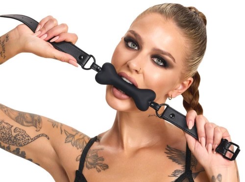 Bad Kitty Gag Dog Bone
