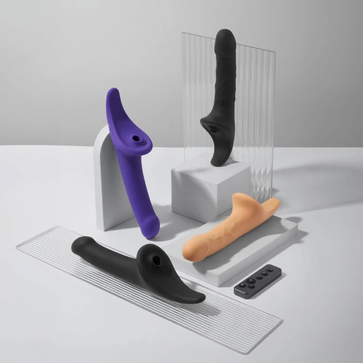 MULTI ORGASM DILDO - S - PURPLE TR