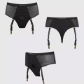 HARNESS LINGERIE IDYLLE - M - BLACK