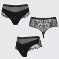 HARNESS LINGERIE SUBLIME - M - BLACK