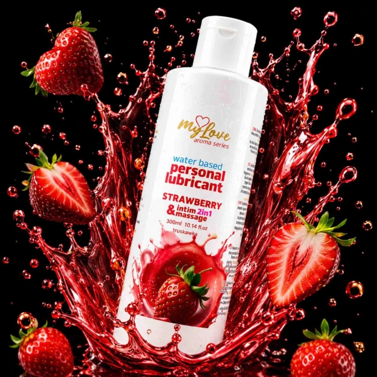 MyLove Aroma Series Intim&Massage 2in1 Strawberry 300ml