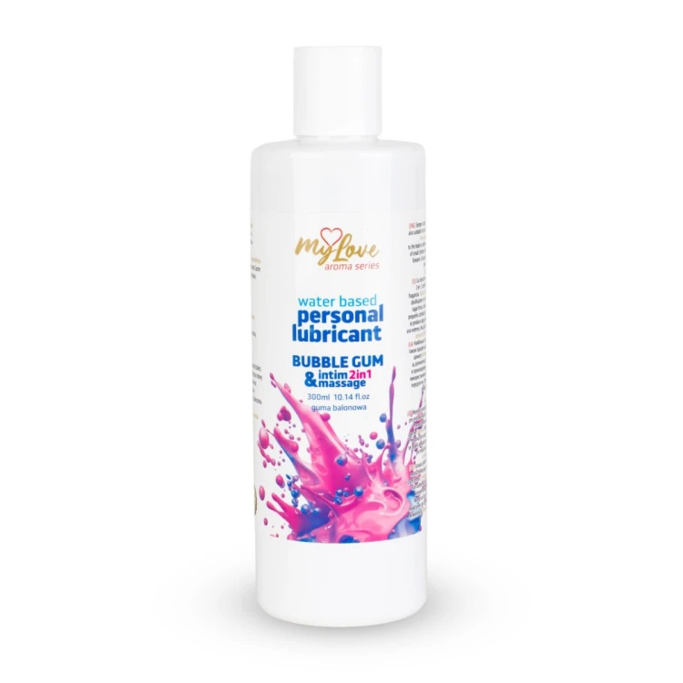 MyLove Aroma Series Intim&Massage 2in1 Bubble Gum 300ml