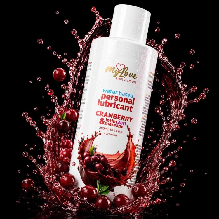 MyLove Aroma Series Intim&Massage 2in1 Cranberry 300ml