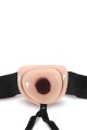 DR. SKIN 6INCH HOLLOW STRAP ON VANILLA