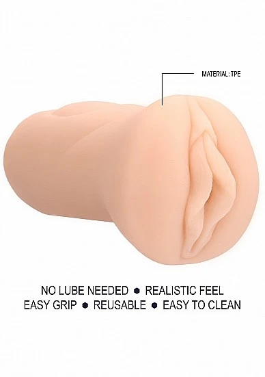 Self Lubrication Masturbator Vaginal - Flesh