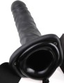 FFS 8" Hollow Strap-On Dark