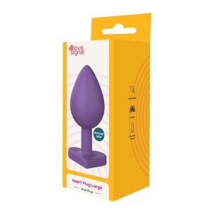 LOVE SIGNAL HEART PLUG LARGE