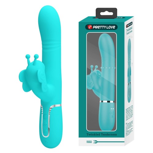 Pretty Love Twinkled Tenderness Turquoise – Rabbit Vibrator