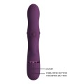 Pretty Love Zach Purple – Four-Sided Thumping Rabbit Vibrator