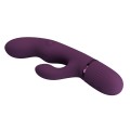 Pretty Love Zach Purple – Four-Sided Thumping Rabbit Vibrator