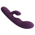 Pretty Love Zach Purple – Four-Sided Thumping Rabbit Vibrator