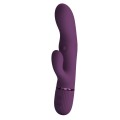 Pretty Love Zach Purple – Four-Sided Thumping Rabbit Vibrator