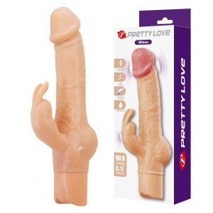 Pretty Love Ellison Flesh – Rabbit Realistic Vibrator