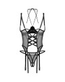 Dominna gorset i stringi otwarte  L/XL