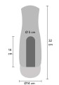 Super Suction Nutbuster Triple Masturbator