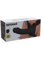 Hollow Penis Strapon Vibrating Silicone 16 cm