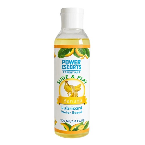 Power Escorts - DR10 - Banana Water-Based Lubricant 200ml – Slide & Play Personal Lube