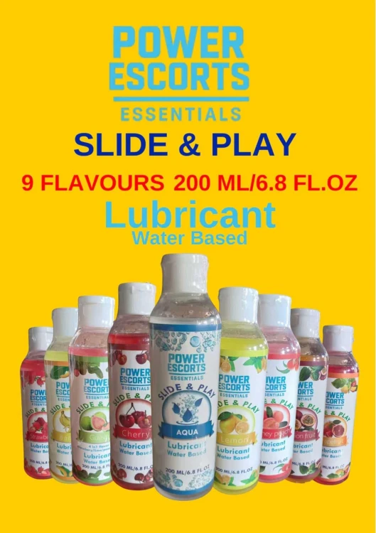 Power Escorts - DR10 - Banana Water-Based Lubricant 200ml – Slide & Play Personal Lube