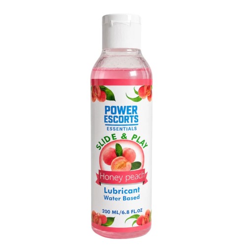 Power Escorts - DR11 - Honey Peach Water-Based Lubricant 200ml – Slide & Play Personal Lube